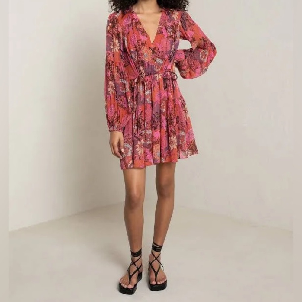 A.L.C. Multicolor Floral Dress